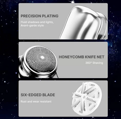 Skorter | Mini Electric Shaver Razor Pocket Size Washable Electric Razor