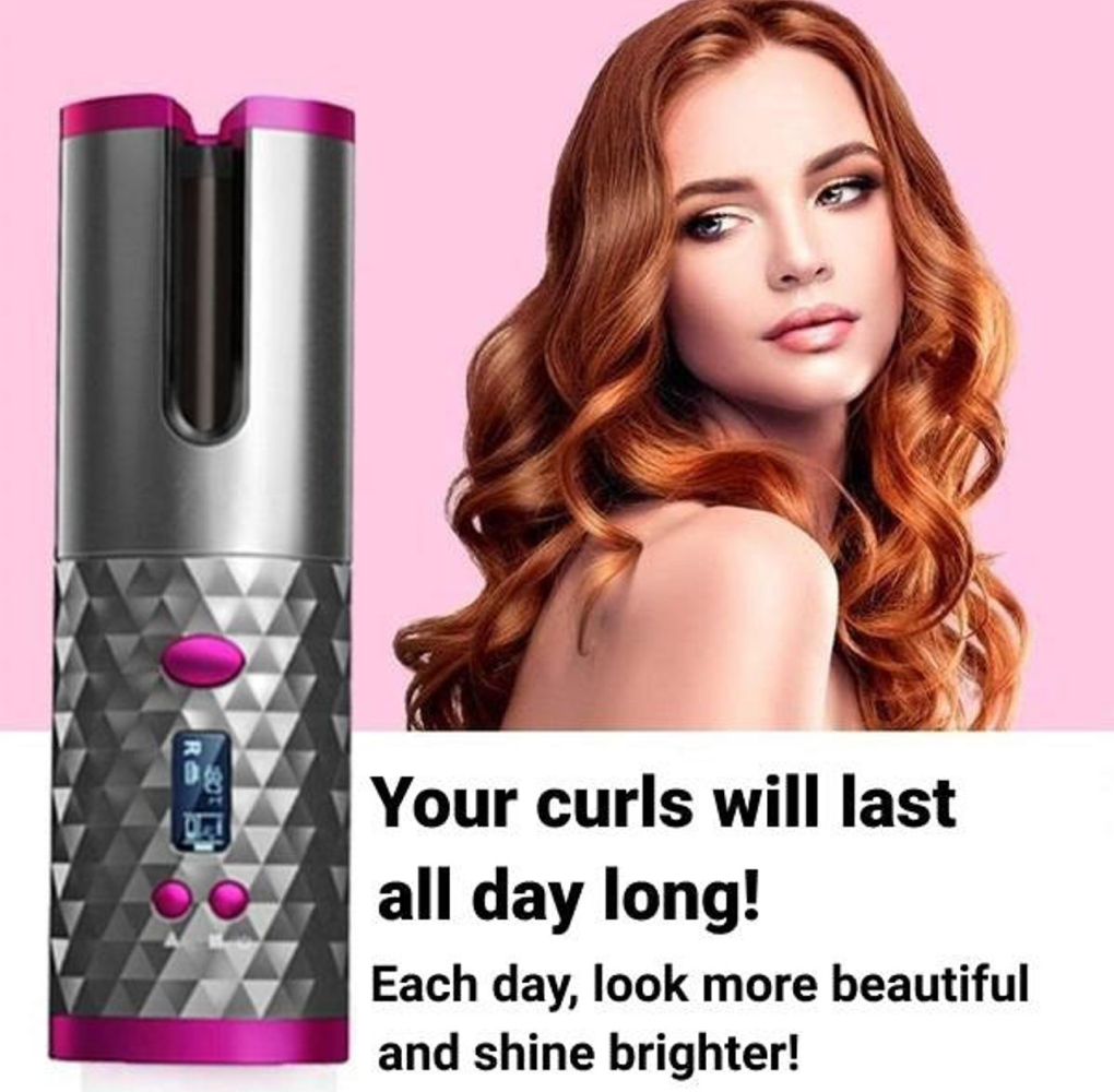 Skorter | Automatic Self Rotating Hair Curler Curling Iron