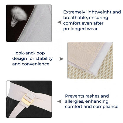 Skorter | Adjustable Inguinal Hernia Support Belt for Men | Comfortable Breathable Hernia Brace to Improve Mobility