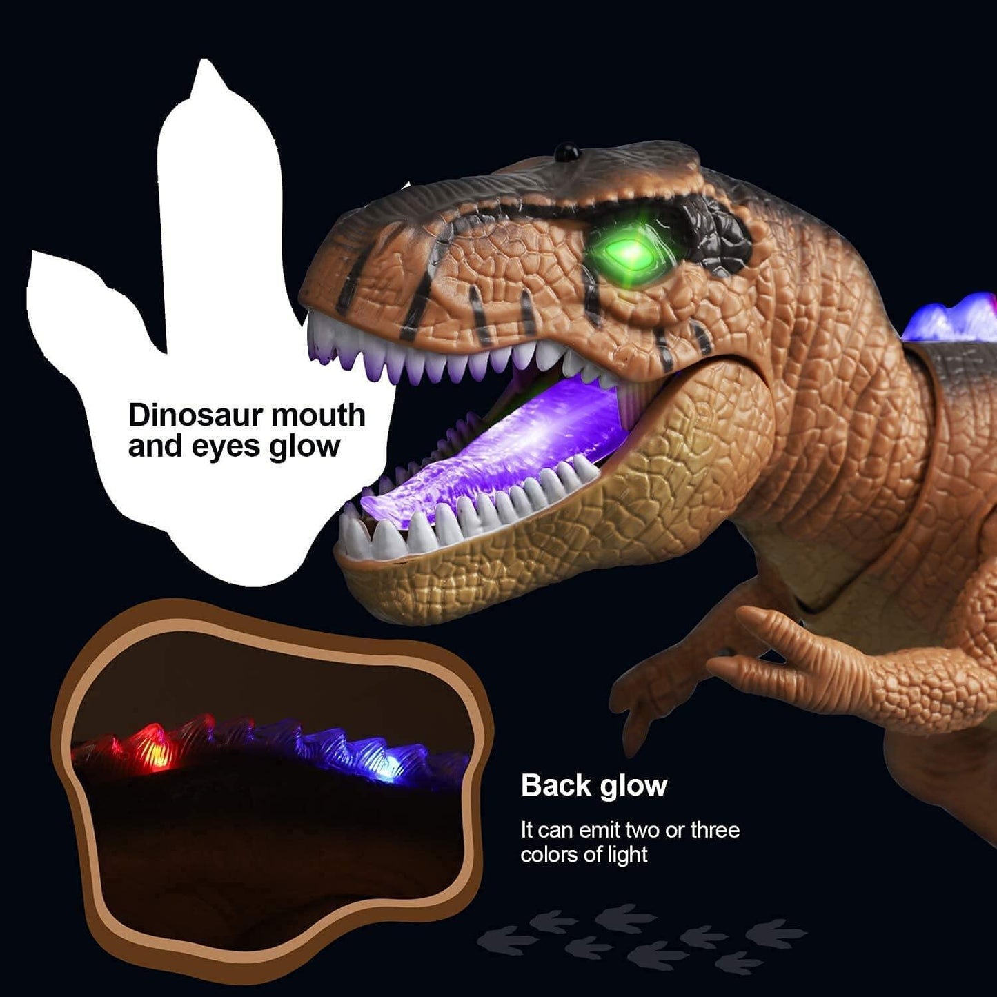 Skorter | Control the T-Rex dinosaur with LED lighting