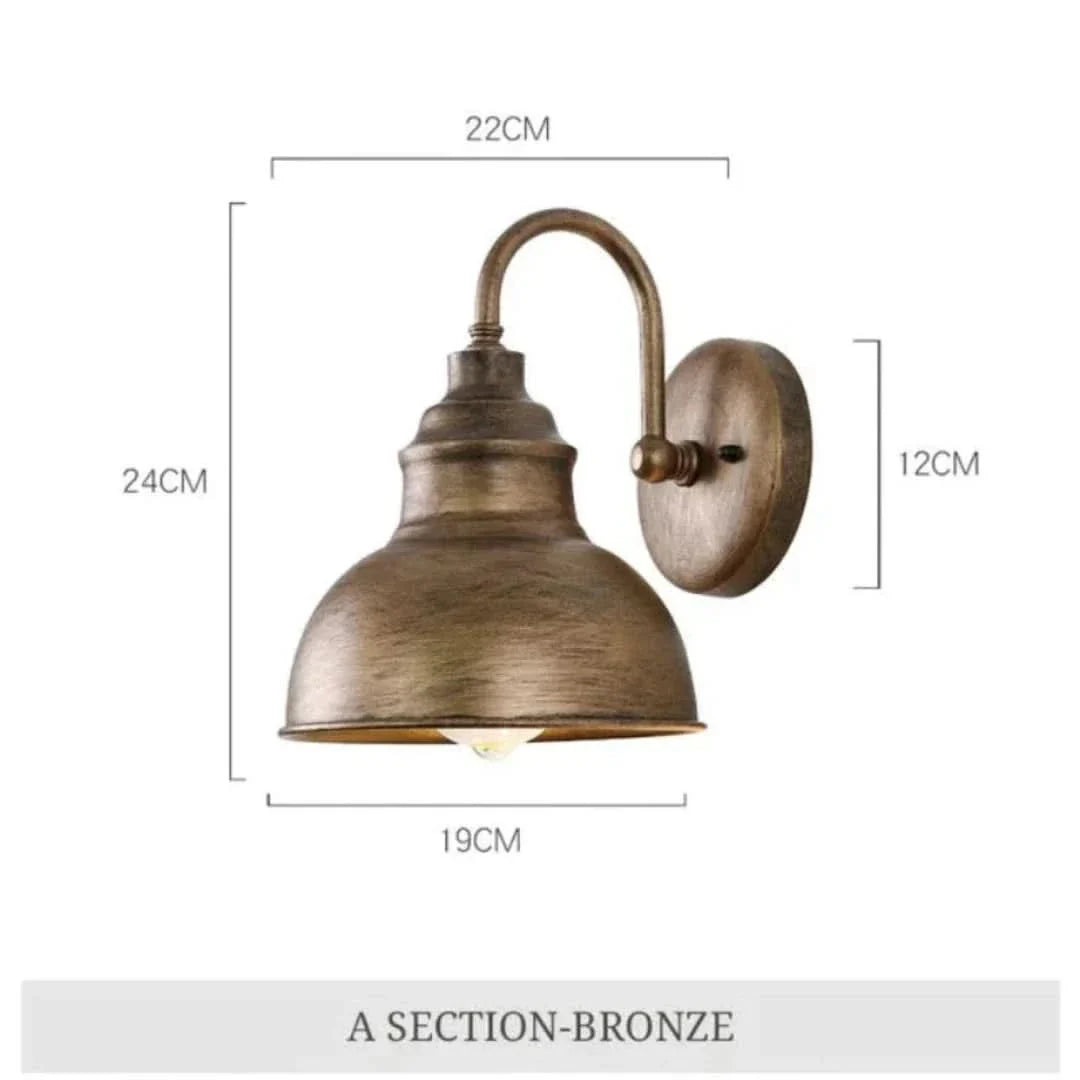 Skorter | Nostalgicglow - Waterproof Vintage Wall Lamp