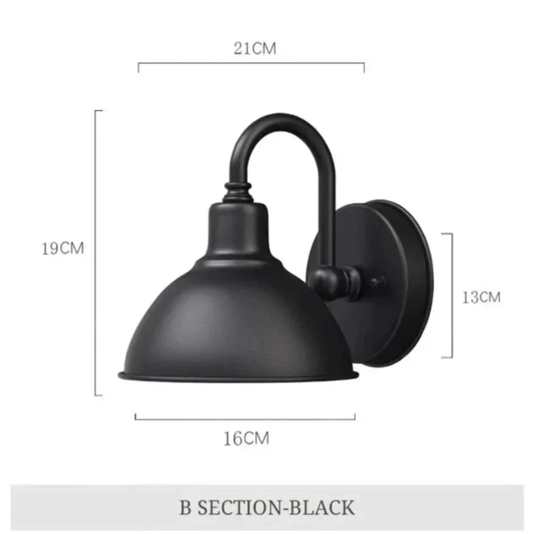 Skorter | Nostalgicglow - Waterproof Vintage Wall Lamp