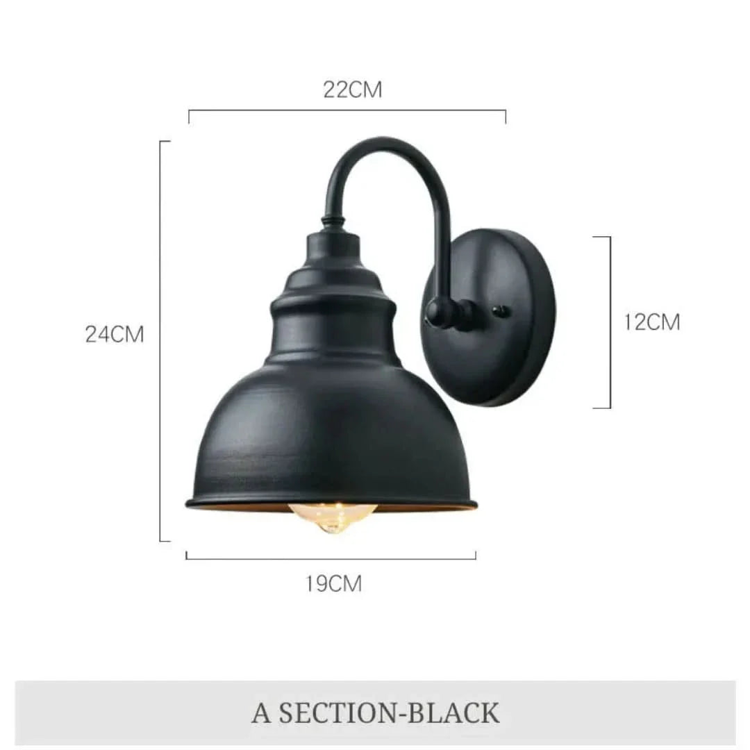 Skorter | Nostalgicglow - Waterproof Vintage Wall Lamp