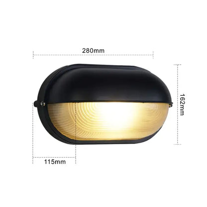 Skorter | IronLicht - Robust Waterproof Wall Lamp for Industrial Use