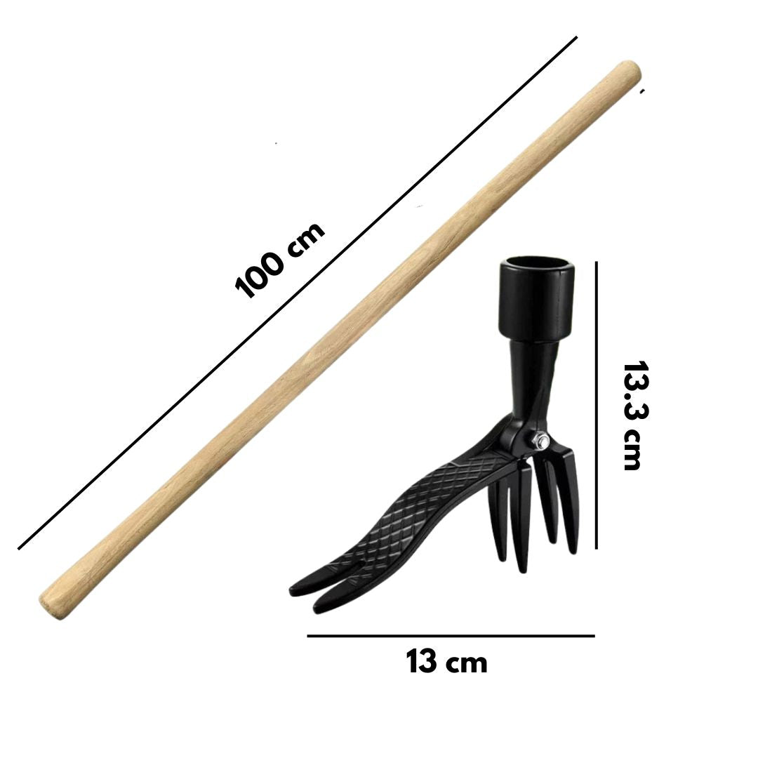 Skorter | Ergonomic Weeding Tool | High-Strength Steel Claws for Effortless Weed Removal in Gardens