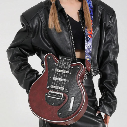 Skorter | Elevate your style with the Rockstar guitar bag shoulder bag chic