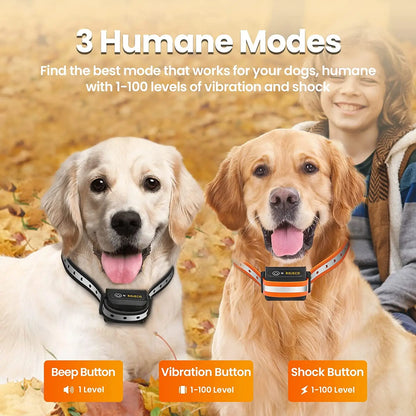 Skorter | Remote-Controlled Dog Training Collar | Rechargeable, Waterproof & 1000m Range for Effective Dog Training