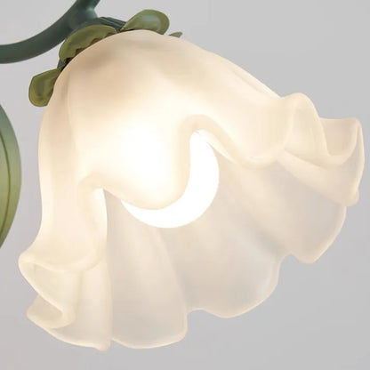 Skorter | LED Lily of the Valley Flower Wall Lamp - Decorative Floral Light Fixture for Living Room & Bedroom Decor