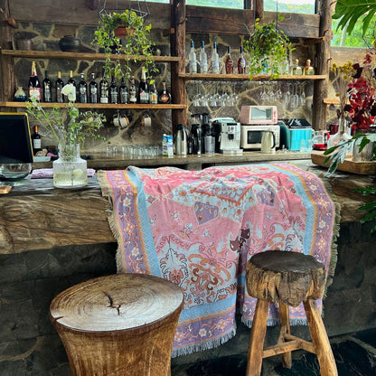 Skorter | Bohemian Aztec Tapestry Throw Sofa Blanket