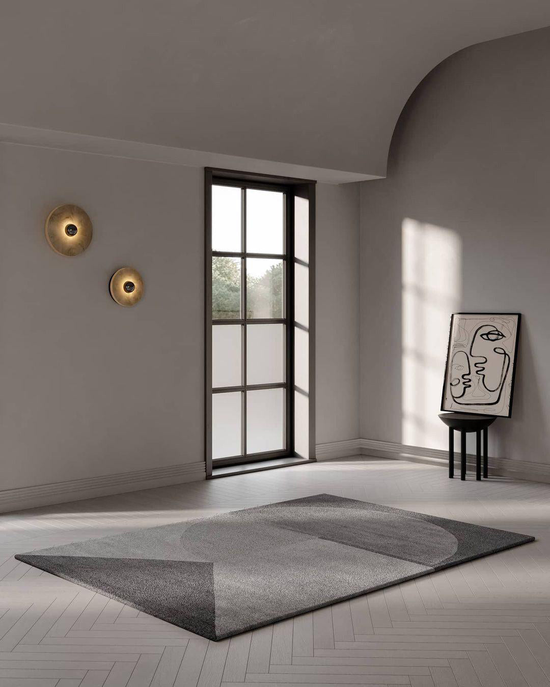 Skorter | LuxeMarble – Round Marble Wall Lamp for Chic Illumination