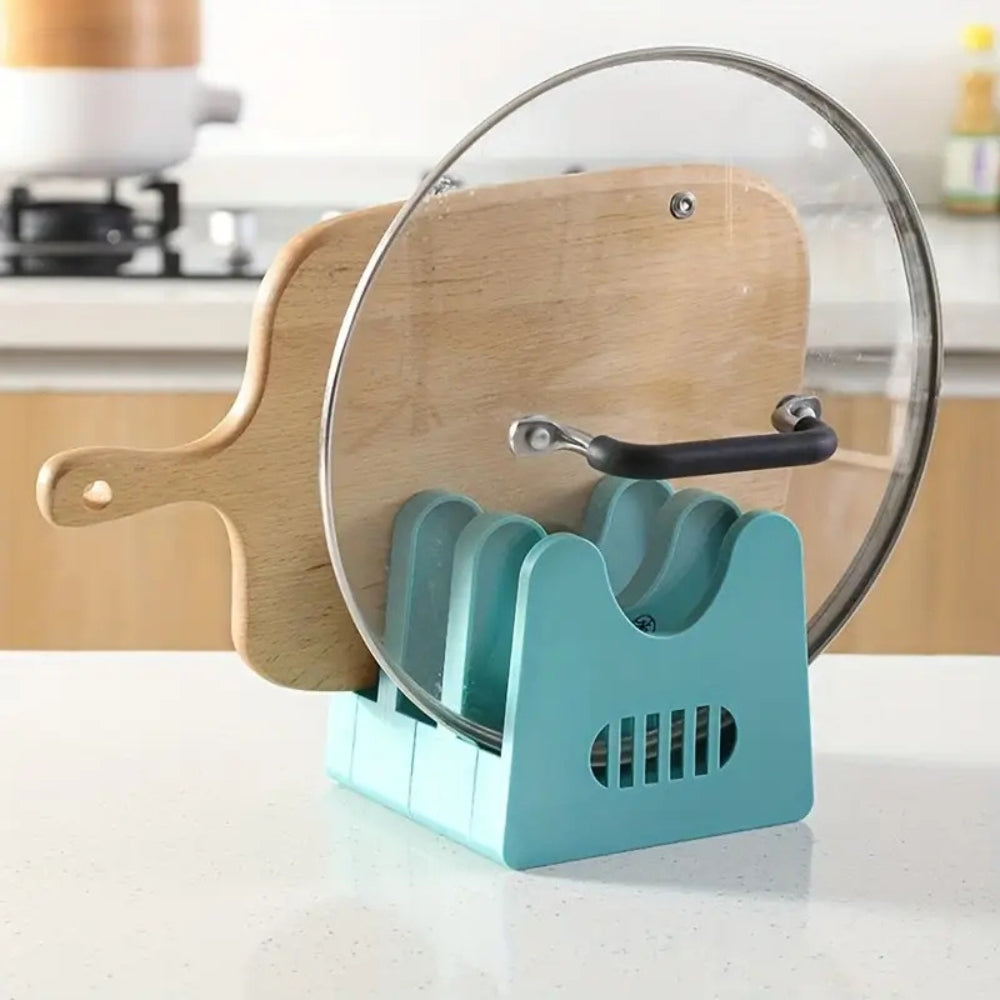 Skorter | ABS Pot Lid and Utensils Storage Rack