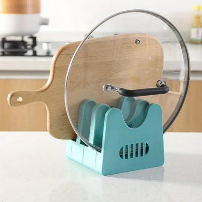 Skorter | ABS Pot Lid and Utensils Storage Rack