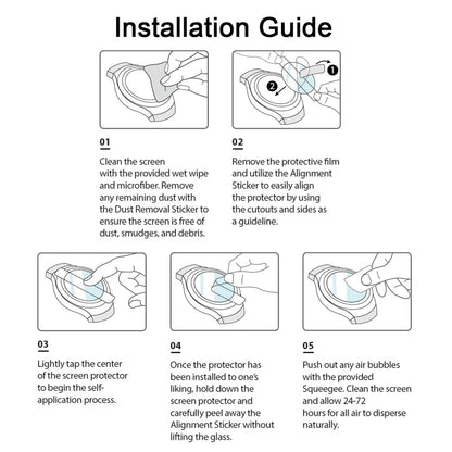 Skorter | For Apple Watch Edition 42mm 42mm dial diameter 9H+ surface hardness 2.5D explosion-proof tempered glass film