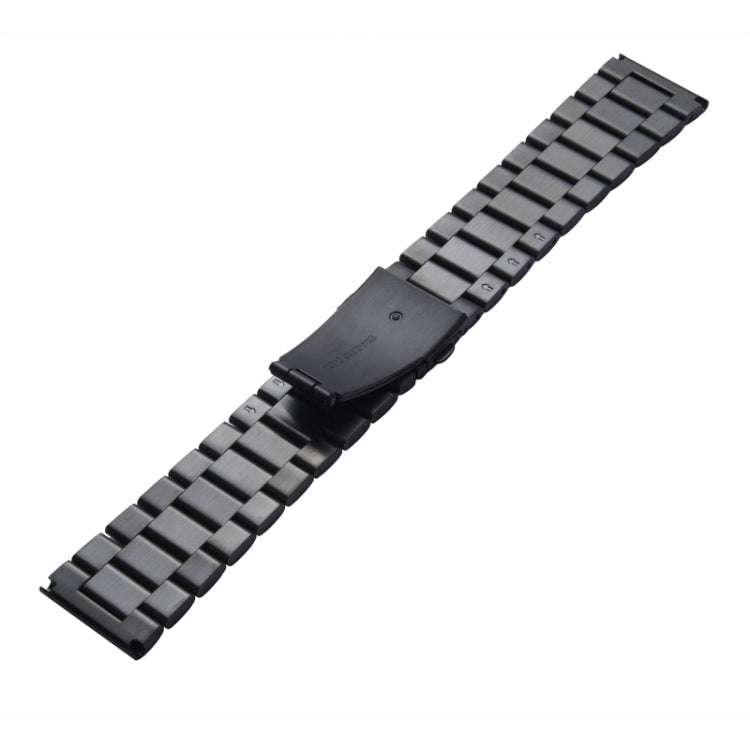 Skorter | For Apple Watch 38mm Classic Buckle Stainless Steel Watch Band Replacement, Only used in conjunction with connectors ( S-AW-3291 )(Black)
