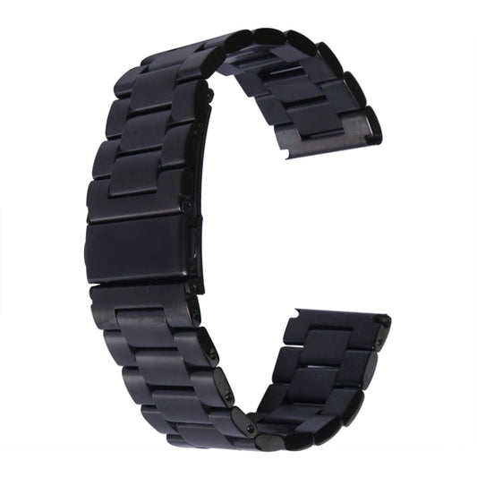 Skorter | For Apple Watch 42mm Classic Buckle Steel Watchband, Used only in conjunction with connectors ( S-AW-3293 )(Black)