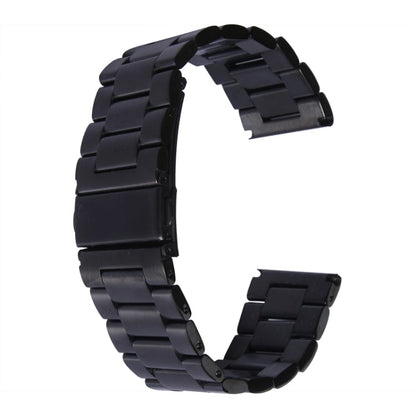 Skorter | For Apple Watch 42mm Classic Buckle Steel Watchband, Used only in conjunction with connectors ( S-AW-3293 )(Black)