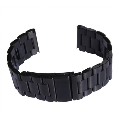 Skorter | For Apple Watch 42mm Classic Buckle Steel Watchband, Used only in conjunction with connectors ( S-AW-3293 )(Black)