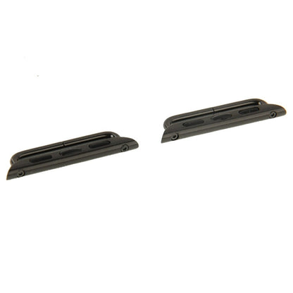 Skorter | 2 PCS for Apple Watch 38mm Metal Band Connector Metal Buckle (Gray)