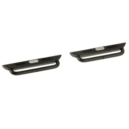 Skorter | 2 PCS for Apple Watch 42mm Metal Band Connector Metal Strap (Gray)