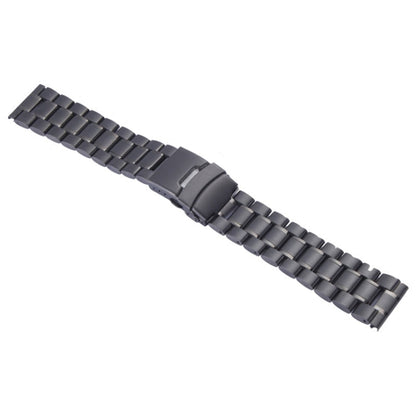 Skorter | For Apple Watch 38mm Black Steel Bracelet, Used only in combination with connectors (S-AW-3291)(Black)