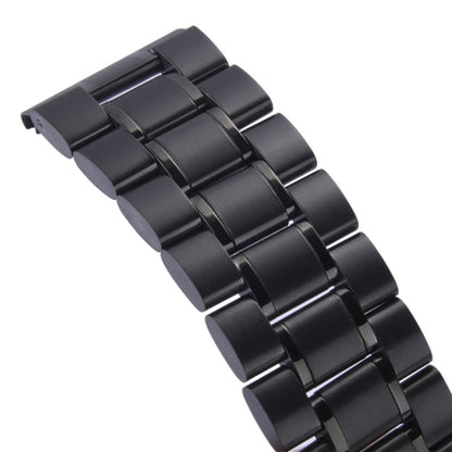 Skorter | For Apple Watch 38mm Black Steel Bracelet, Used only in combination with connectors (S-AW-3291)(Black)