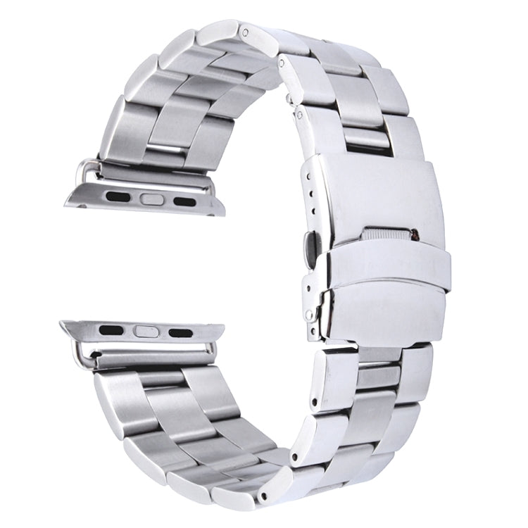 Skorter | For Apple Watch 42mm Stainless Steel Classic Buckle Band