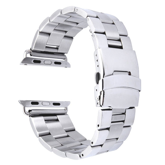 Skorter | For Apple Watch 42mm Stainless Steel Classic Buckle Band