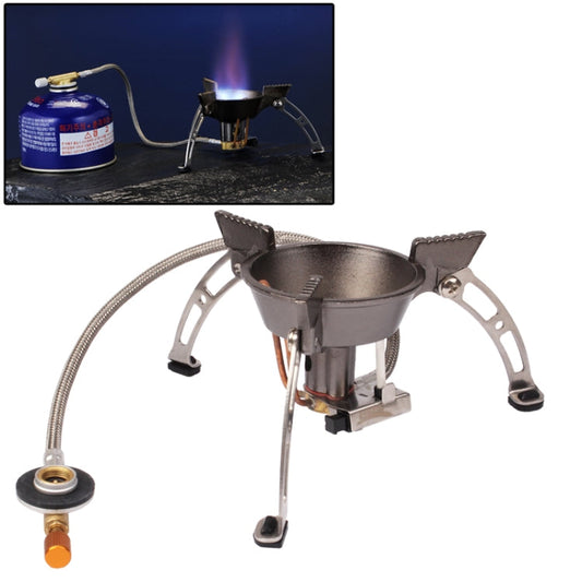 Skorter | Outdoor Picnic Gas Burner Portable Camping Stove(Grey)