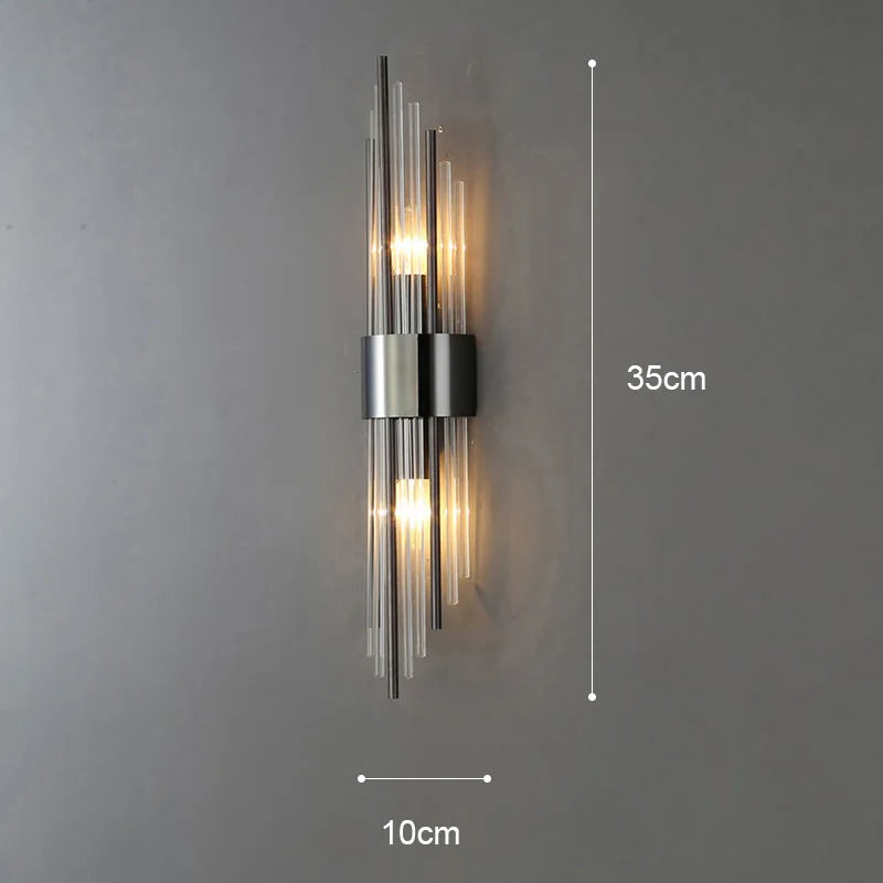 Skorter | Elegant LED Wall Lamp in Gold