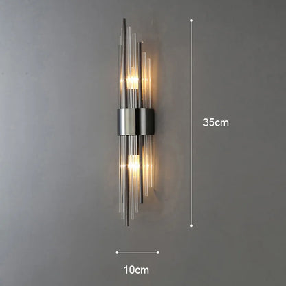 Skorter | Elegant LED Wall Lamp in Gold