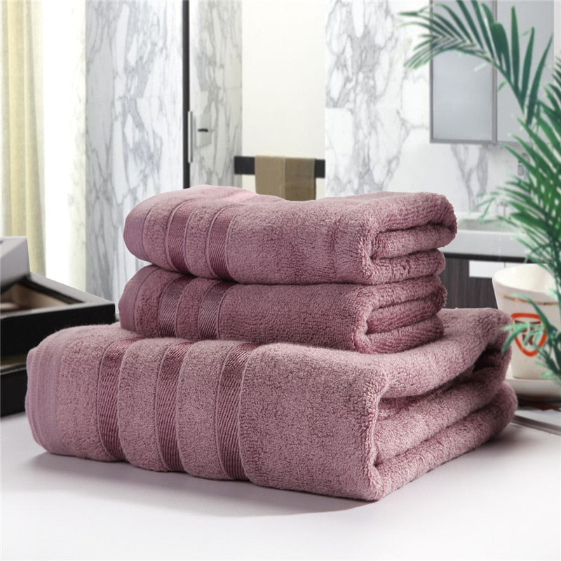 Skorter | Premium Bamboo Bath Towel Set
