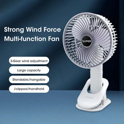 Skorter | BreezeFlex 4-in-1 Portable Fan
