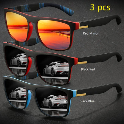 Skorter | Square Sports Sunglasses UV400 Unisex Fishing & Driving Eyewear