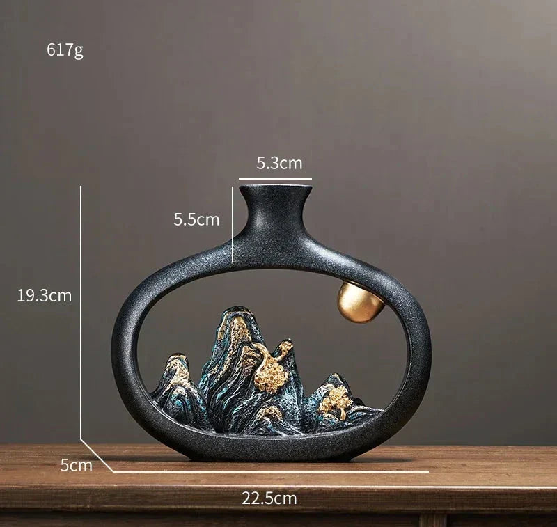 Skorter | Minimalism Mountain Stone Vase