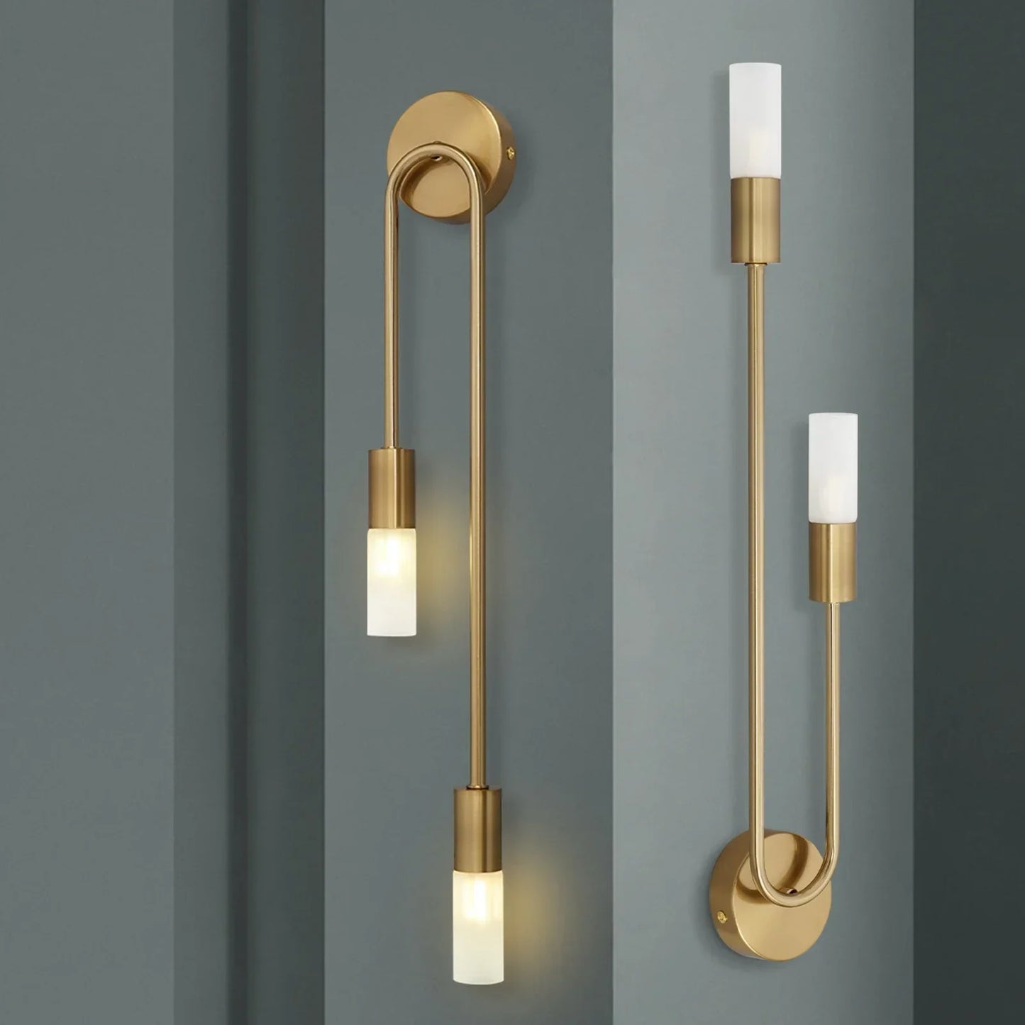 Skorter | Modern Wall Lamp in Gold