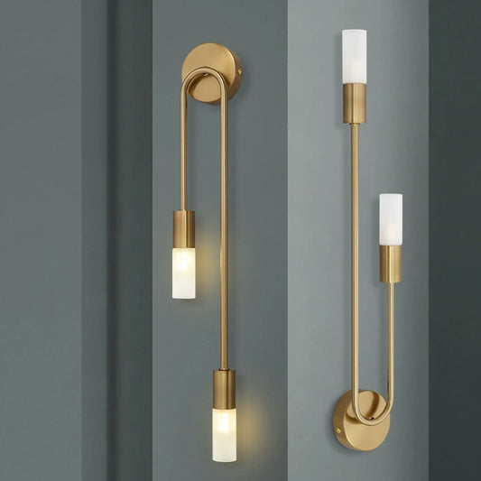 Skorter | Modern Wall Lamp in Gold