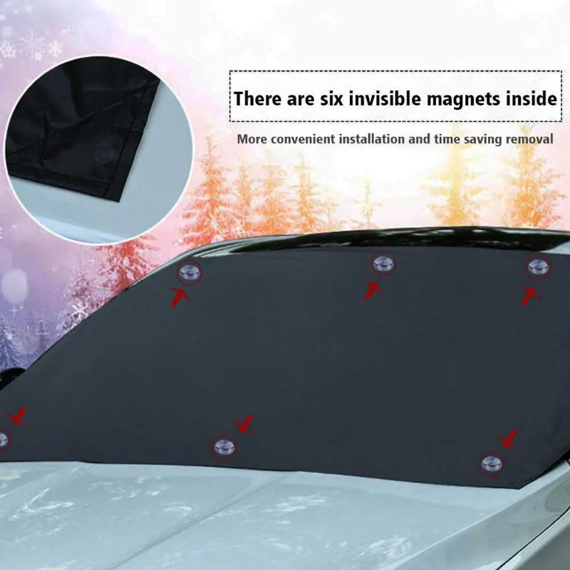 Skorter | AllWeather Shield – Magnetic Windshield Protector for Car, Anti-Frost & UV