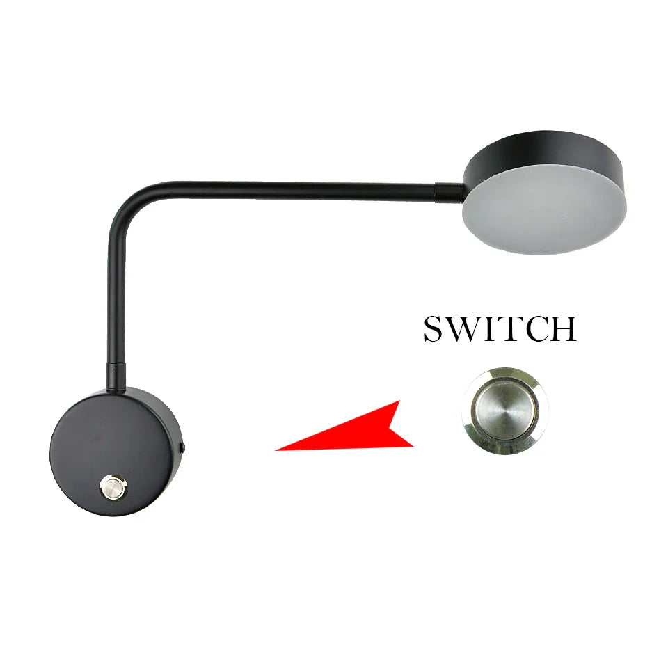 Skorter | NordicGlow - Rotatable LED Wall Lamp for Living Room and Bedroom