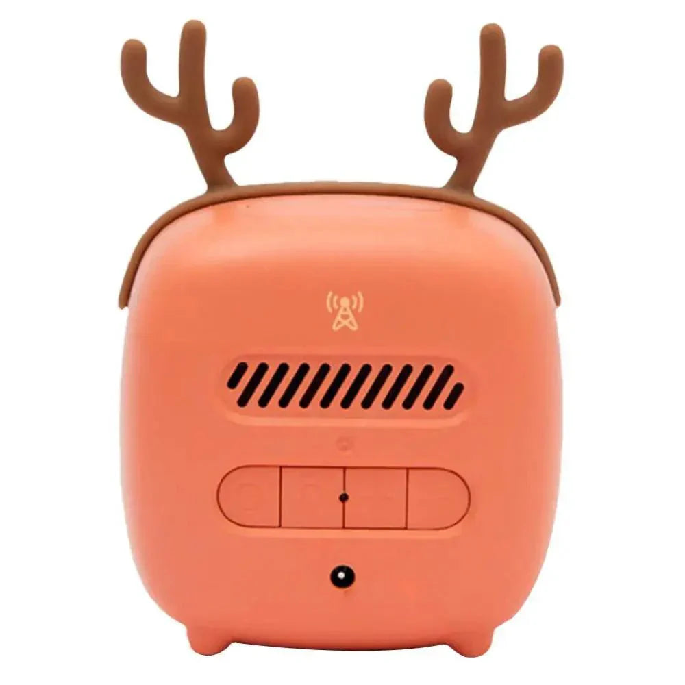 Skorter | Cartoon Bunny LED Alarm Clock with Night Light – Rechargeable, Cute Digital Display for Kids & Bedrooms