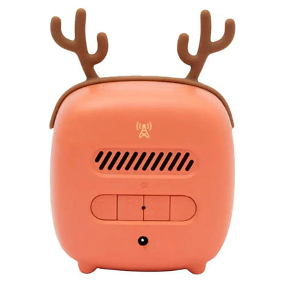 Skorter | Cartoon Bunny LED Alarm Clock with Night Light – Rechargeable, Cute Digital Display for Kids & Bedrooms