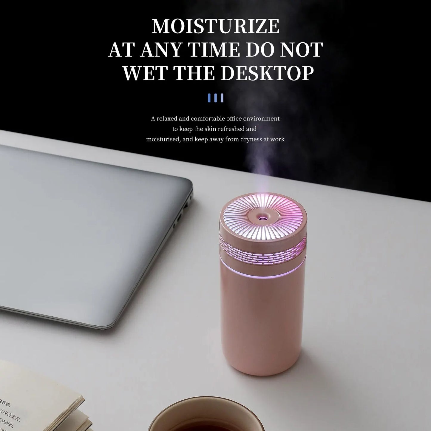 Skorter | 250ML Portable Car Humidifier - USB LED Essential Oil Diffuser
