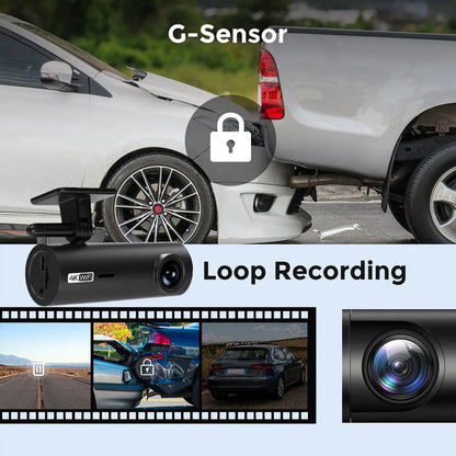 Skorter | 4K Car Dash Cam with WiFi & 24h Parking Monitor