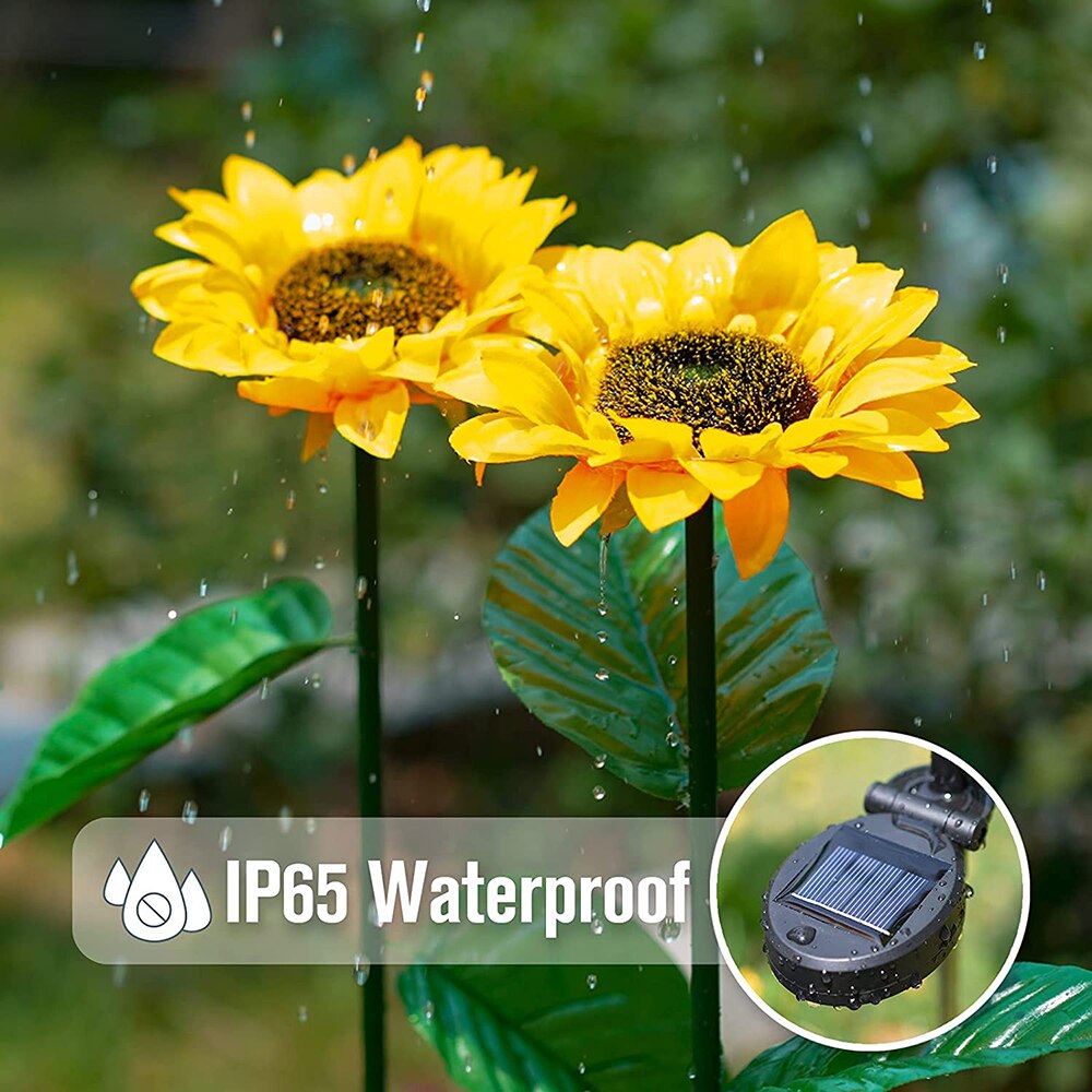 Skorter | Solar-Sunflowers: Waterproof Garden Joy