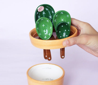 Skorter | Cactus Spoon Measuring Set