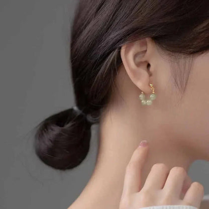 Skorter | Beaded Hoop Earrings