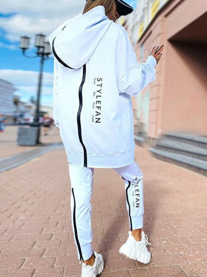 Skorter | Women's Sweatshirts 2-piece Sets Tracksuit Plus Sizes Autumn Ladies Korea Pants Sweater Jumpsuits Ladies