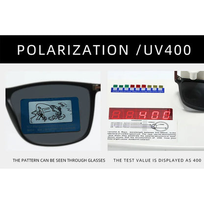 Skorter | UV400 Polarized Sunglasses Unisex Travel Driving Anti-Glare TR90 Eyewear