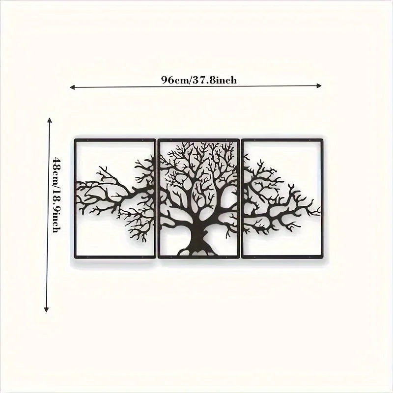 Skorter | Elegant Tree Metal Wall Decoration