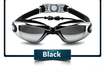 Skorter | Electroplated Waterproof Silicone Swimming Glasses for Adults