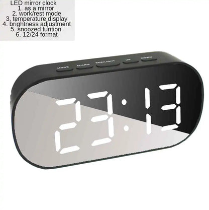 Skorter | Curved Screen Digital Alarm Clock